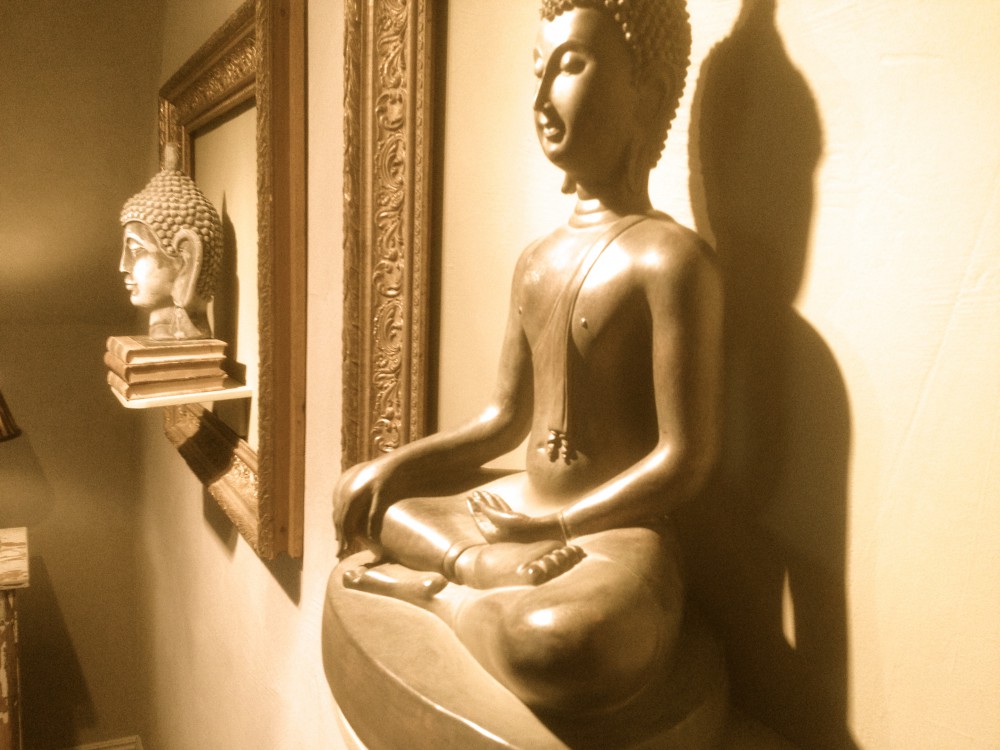 Buddha som 3D-tavla