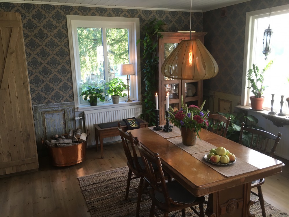 Före och efter i matrummet